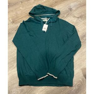 Men's  Hoodie‎ Sweater size Large Forest Biome Color